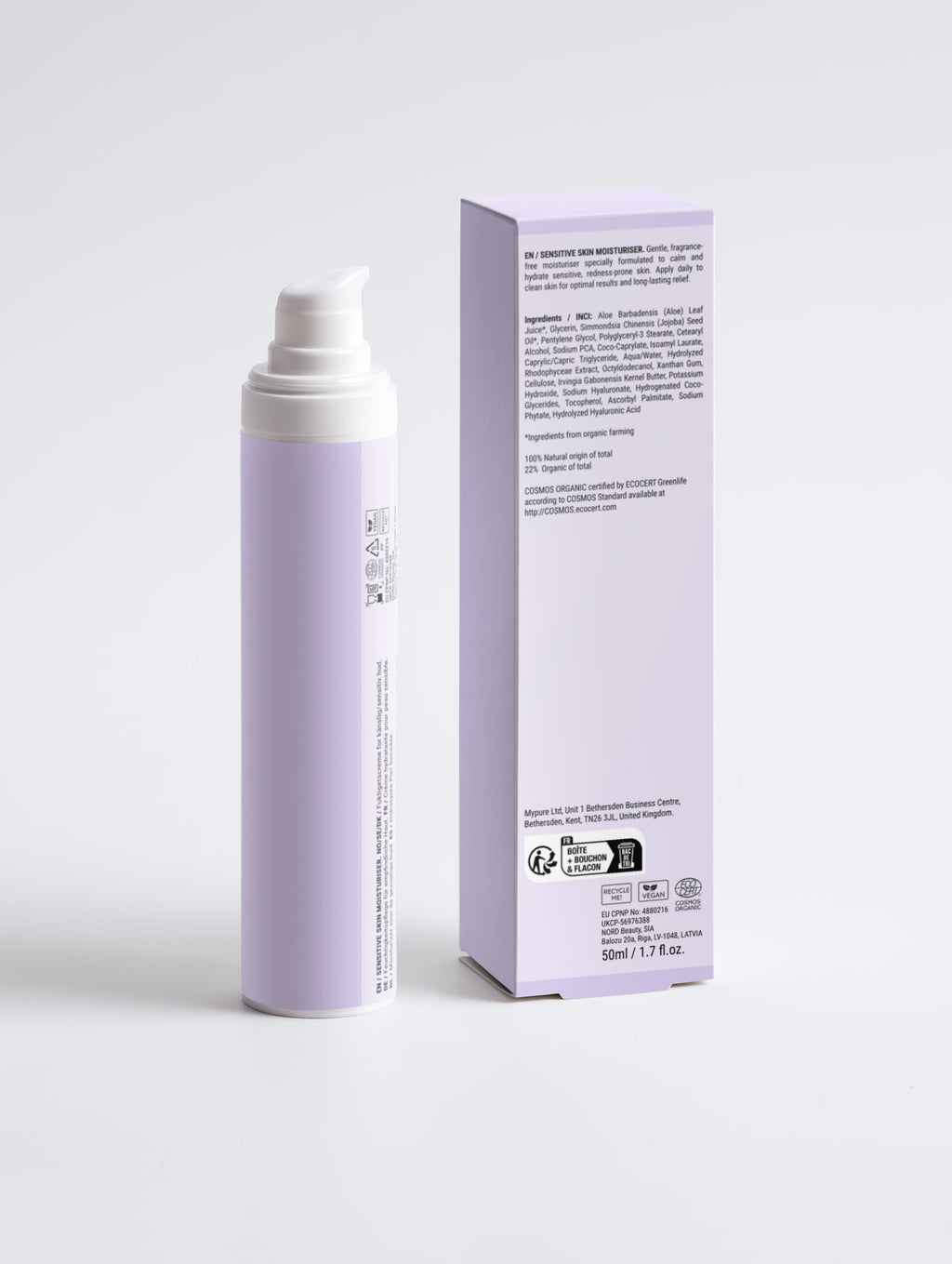 La Crème hydratante peaux sensibles
