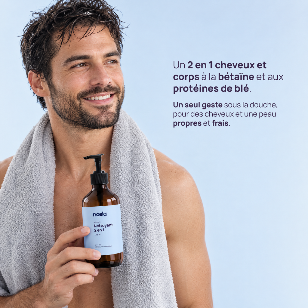 Le Nettoyant 2 en 1 Homme